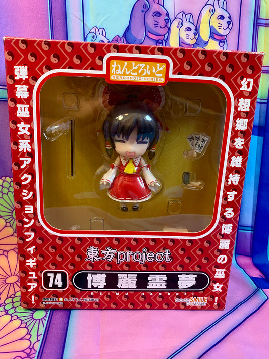 Figurine Figure - Nendoroid - Touhou Project 74 - Reimu Hakurei - GoodSmile Compagny - Used