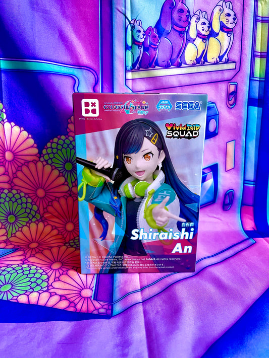 Figure - An Shiraishi - Project Sekai Colorful Stage ft. Hatsune Miku - Vivid Bad Squad - Desktop×Decorate - 16cm - Sega