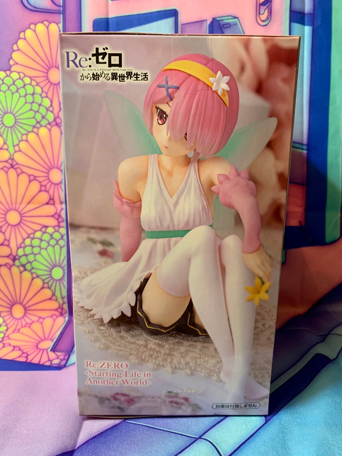 Re Zero - Ram - Noodle Stopper Figure - Flower fairy - FuRyu - Neuve