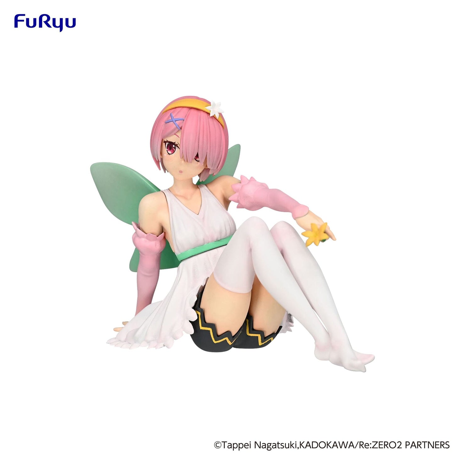 Re Zero - Ram - Noodle Stopper Figure - Flower fairy - FuRyu - Neuve