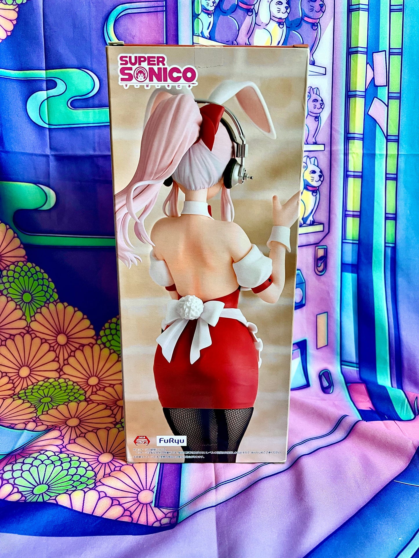 Figurine - Super Sonico - BiCute Bunnies - Waitress ver. - FuRyu - 28cm (Damaged box)