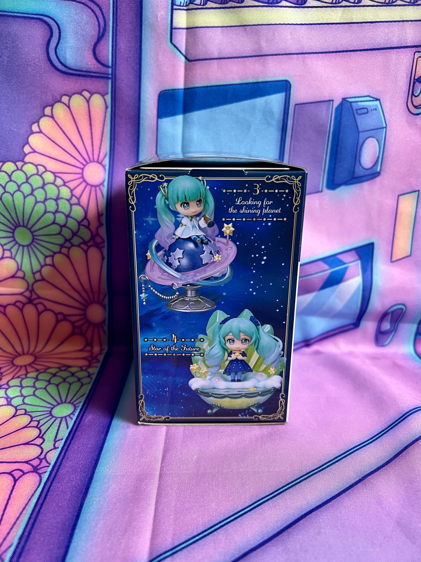 Figurine / Figure - Vocaloid Hatsune Miku - Starrium Room - Re-Ment - 11/12cm - 1x Box