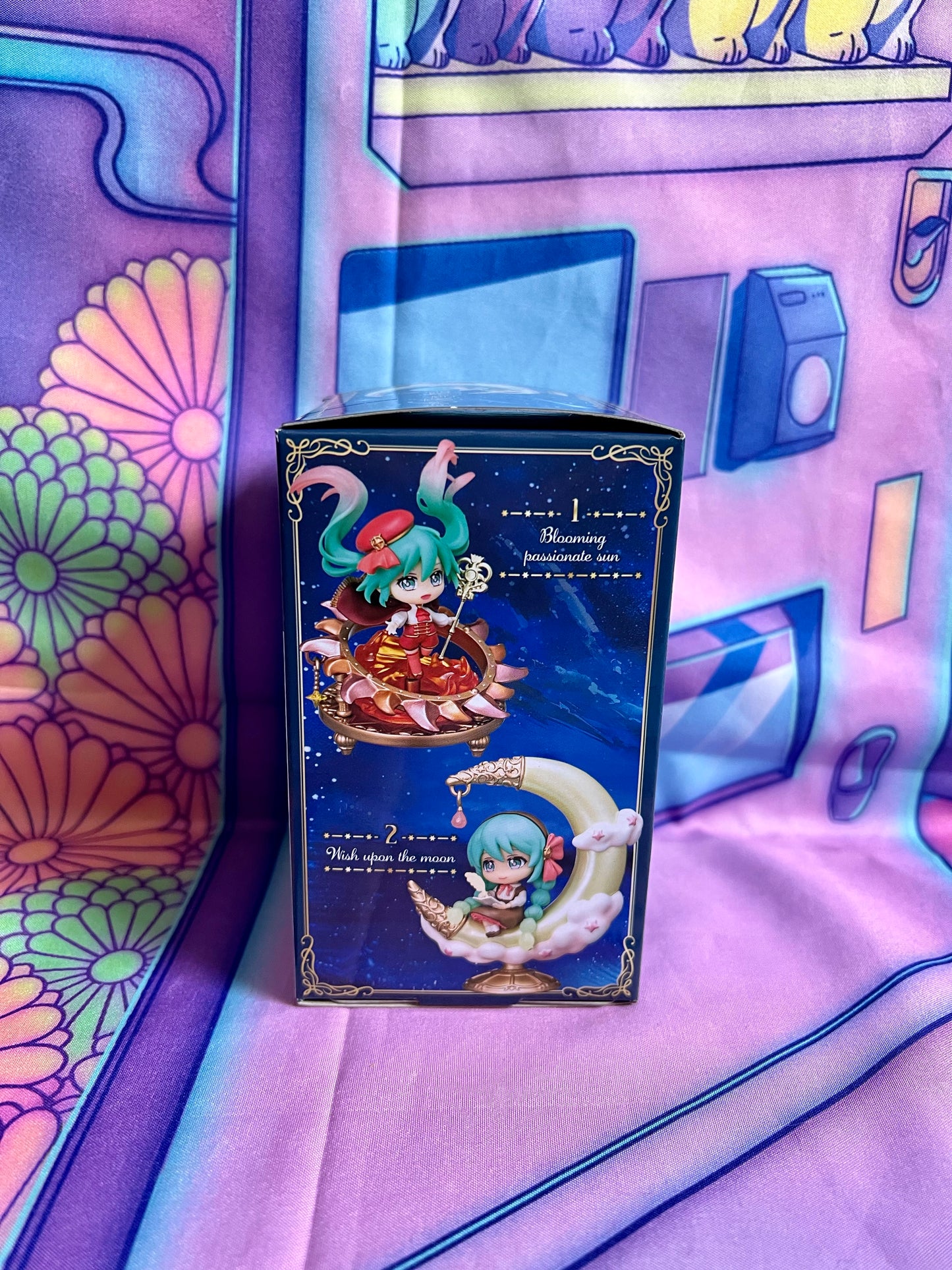 Figurine / Figure - Vocaloid Hatsune Miku - Starrium Room - Re-Ment - 11/12cm - 1x Box