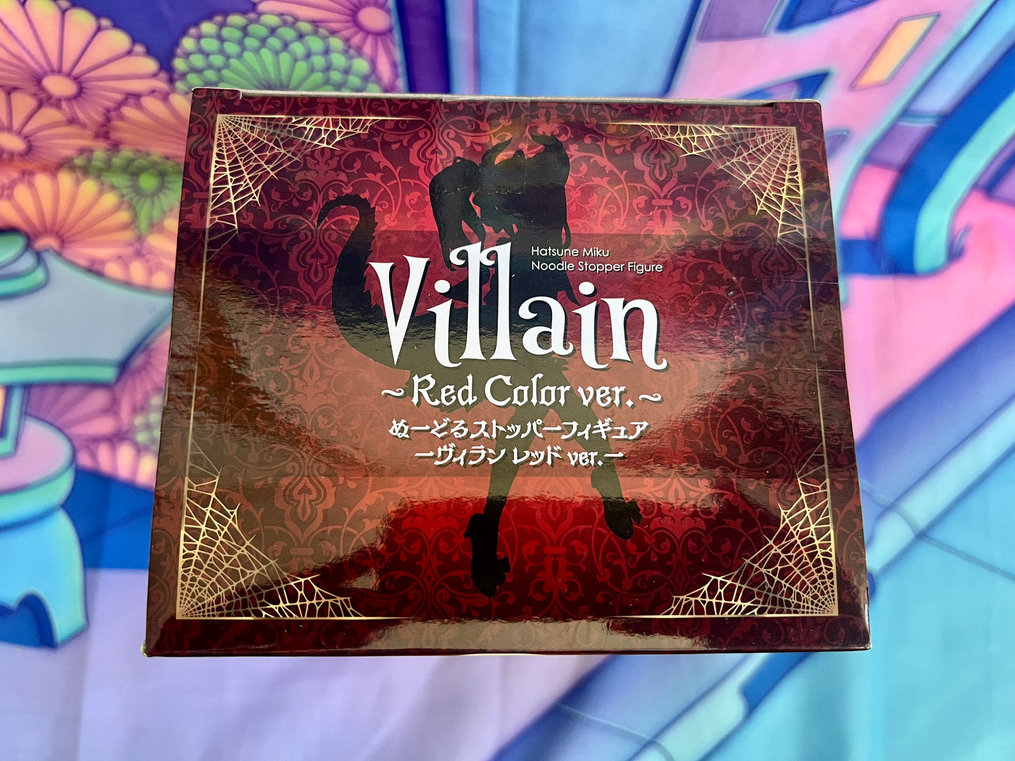 Figurine Hatsune Miku - Noodle Stopper Figure - Villain Red ver. - FuRyu - 13cm - Neuve