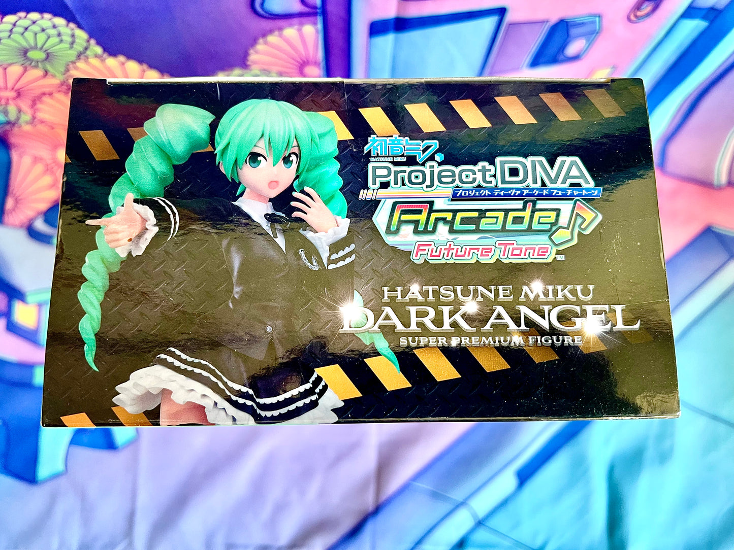 Figurine - Hatsune Miku - Project DIVA Arcade Future Tone - SPM Figure - Dark Angel - SEGA - 23cm - Neuve