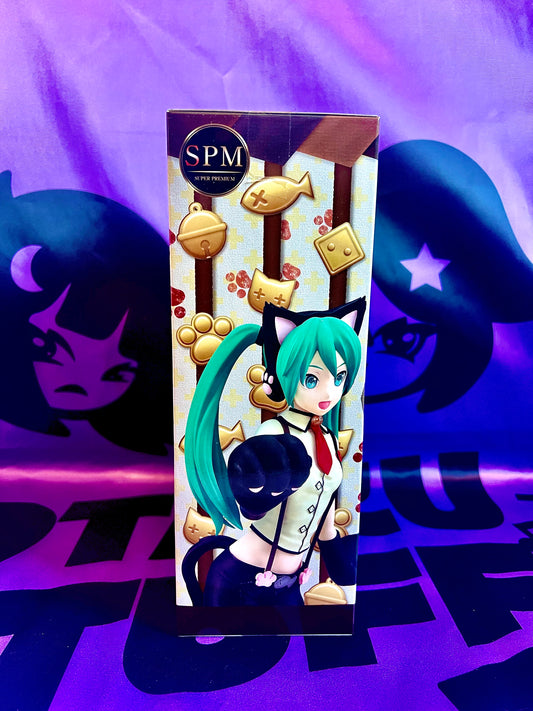Figurine - Hatsune Miku - Project DIVA - Arcade Future Tone - SPM Figure - Nyanko - 23cm