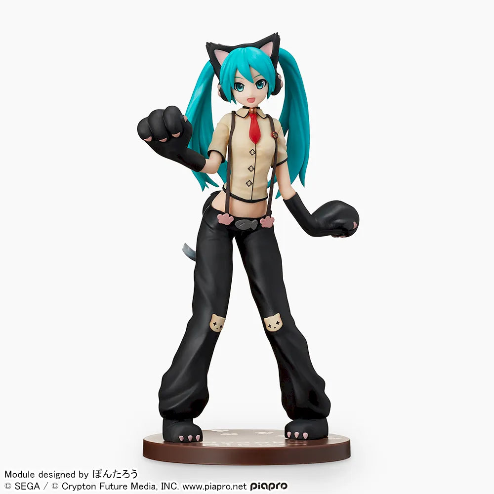 Figurine - Hatsune Miku - Project DIVA - Arcade Future Tone - SPM Figure - Nyanko - 23cm
