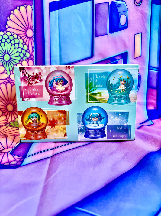 Hatsune Miku Series Scenery Dome - The Story of the Season - Re-Ment - Blind Box