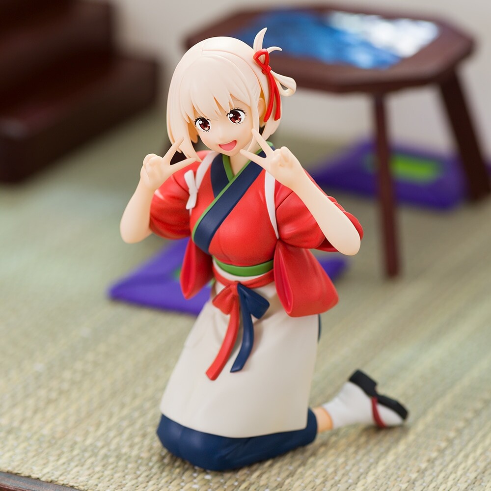 Figurine Lycoris Recoil - Nishikigi Chisato - Premium Chokonose Figure - SEGA - Neuve