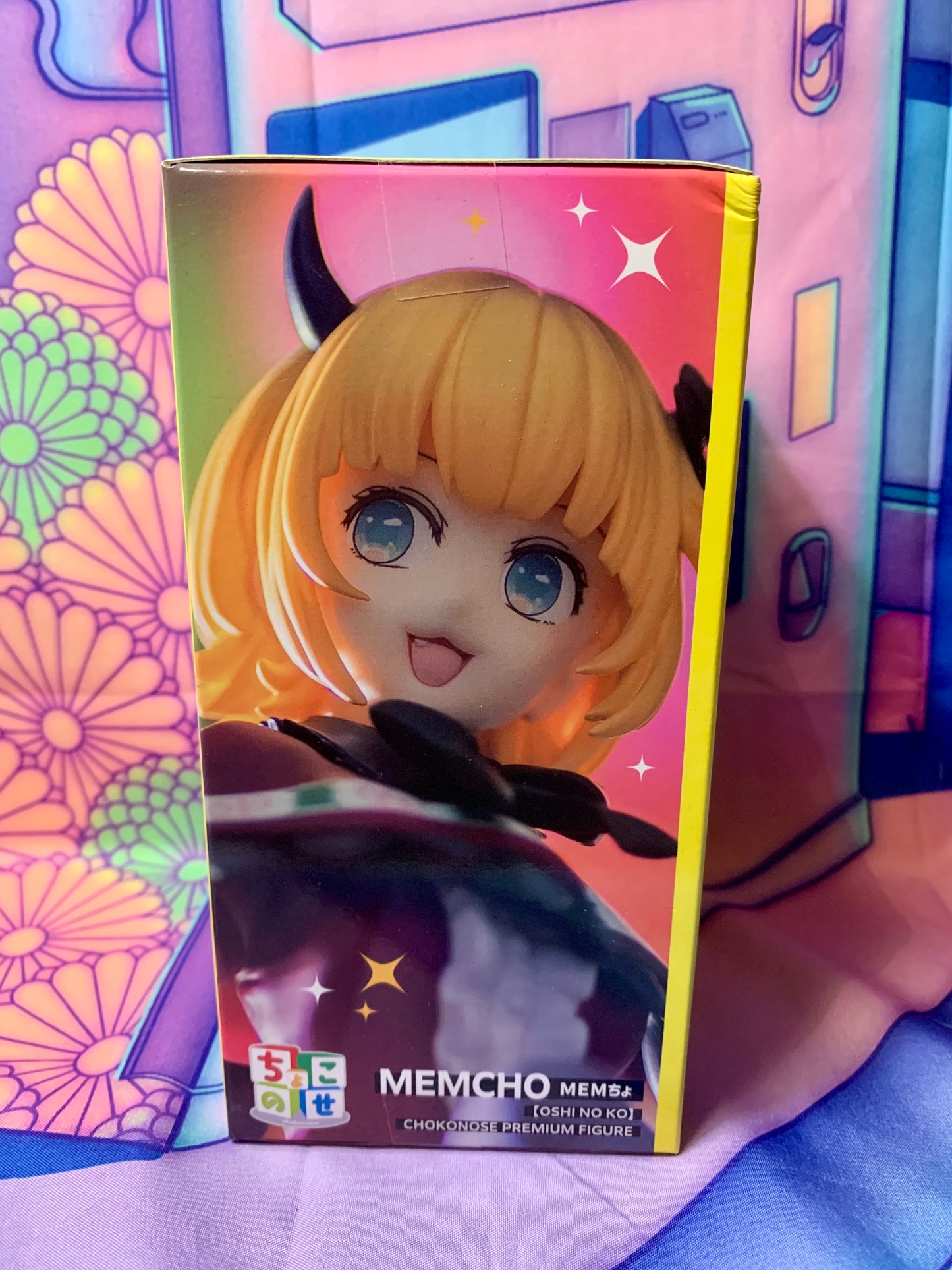 Figurine Oshi no Ko - Memcho - Premium Chokonose Figure - SEGA - Neuve (boite légèrement abimée)