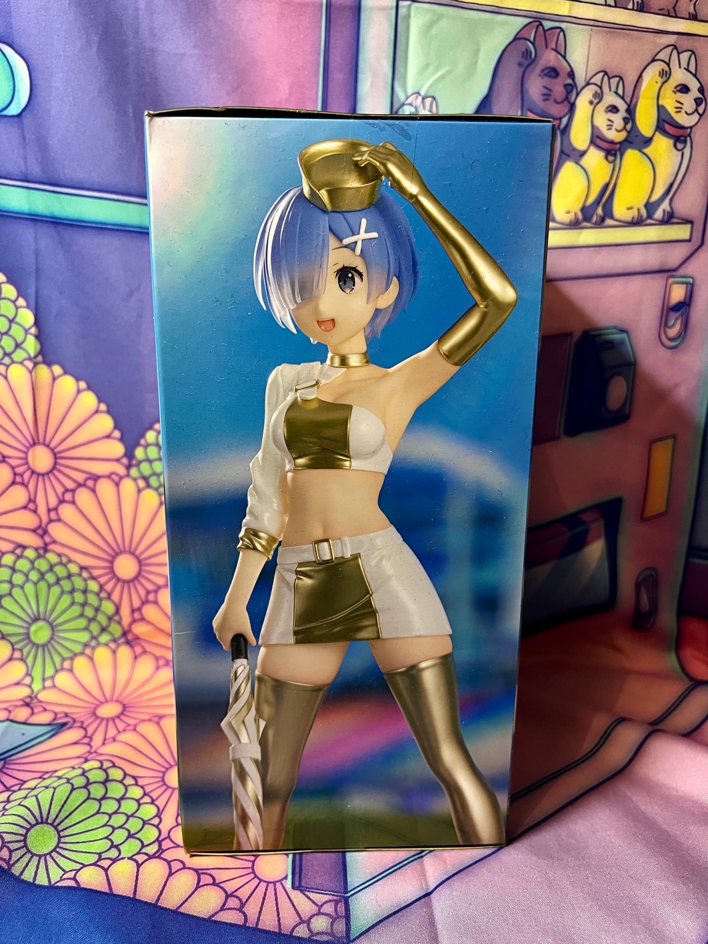 Figurine - Re Zero - Rem - Trio-Try-iT Figure - Racing Girl - FuRyu - Neuve - 21cm
