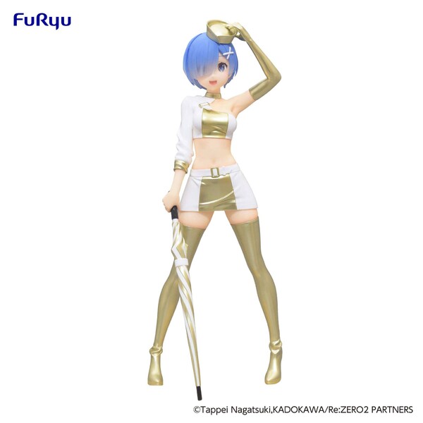 Figurine - Re Zero - Rem - Trio-Try-iT Figure - Racing Girl - FuRyu - Neuve - 21cm