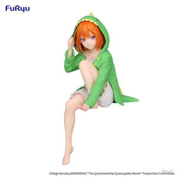 The Quintessential Quintuplets - Nakano Yotsuba - Noodle Stopper Figure - Kutsurogi Roomwear ver. - FuRyu - Neuve