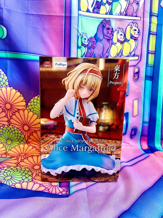 Figurine - Touhou Project - Alice Margatroid - Noodle Stopper Figure - 10cm - FuRyu - Damaged box