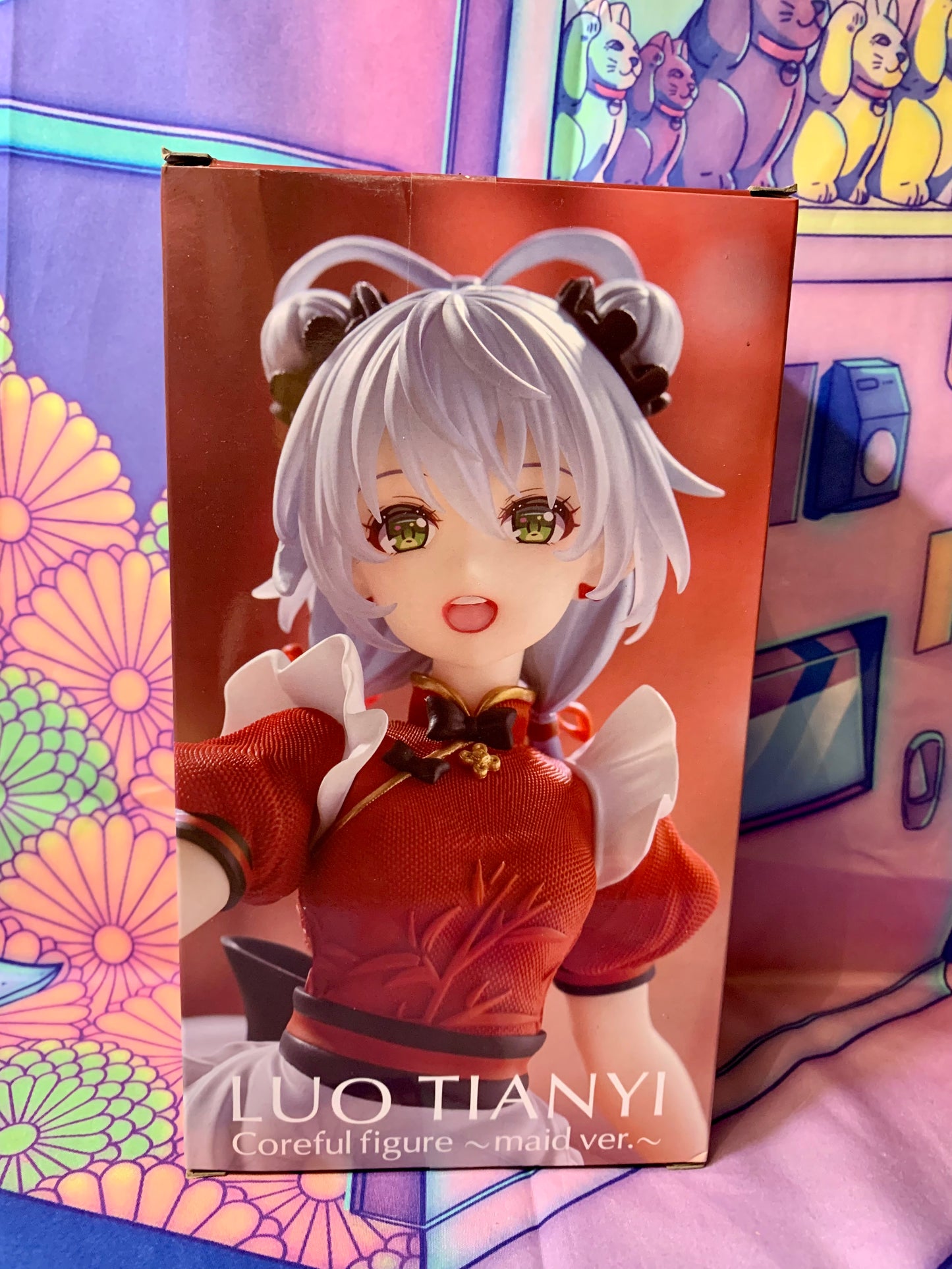 Figurine Vsinger Vocaloid - Luo Tianyi - Coreful Figure - Maid ver. - Taito - Neuve (Boite légèrement abimée)