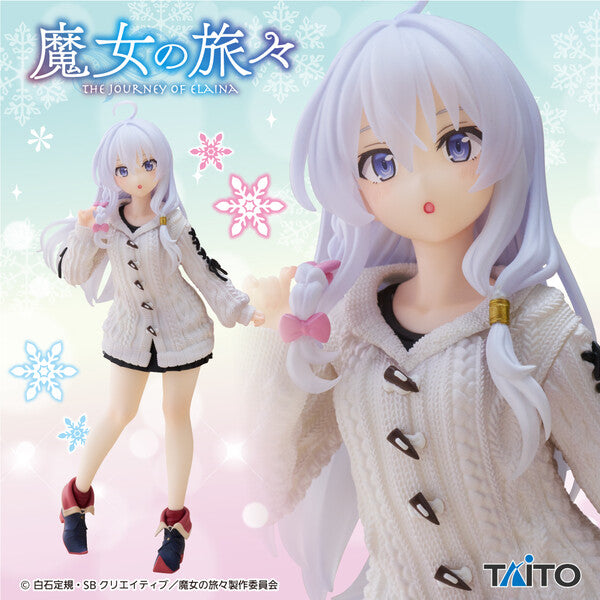 Figurine Wandering Witch The Journey of Elaina - Elaina - Coreful Figure - Knit Sweater Ver. - Taito - Neuve