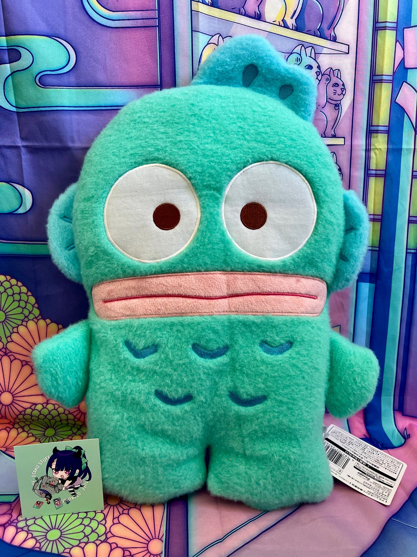 Grosse Peluche / Big Plush - Hangyodon Kawaii Kenkyujo Prize - Furyu x Sanrio - 40 cm - Neuve