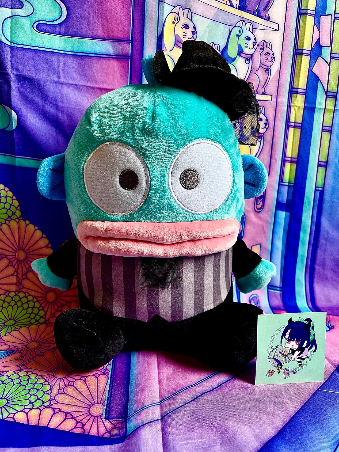 Grosse Peluche / Big Plush - Hangyodon - doll Midnight Angel - Sanrio x Furyu - 28 cm - Neuve