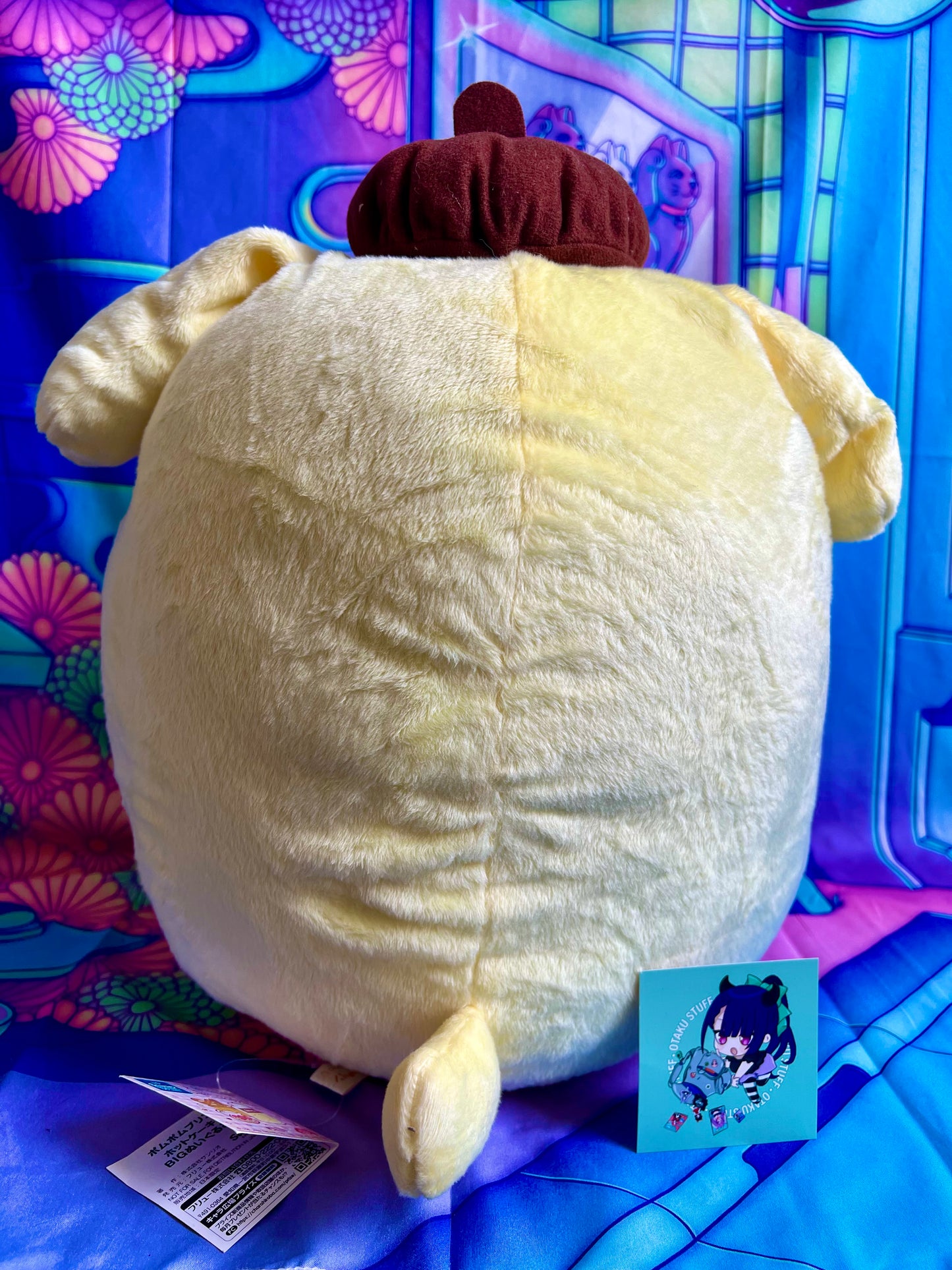 Grosse Peluche / Big Plush - Pompompurin Happy Day Pancake - Furyu x Sanrio - 36cm - Neuve