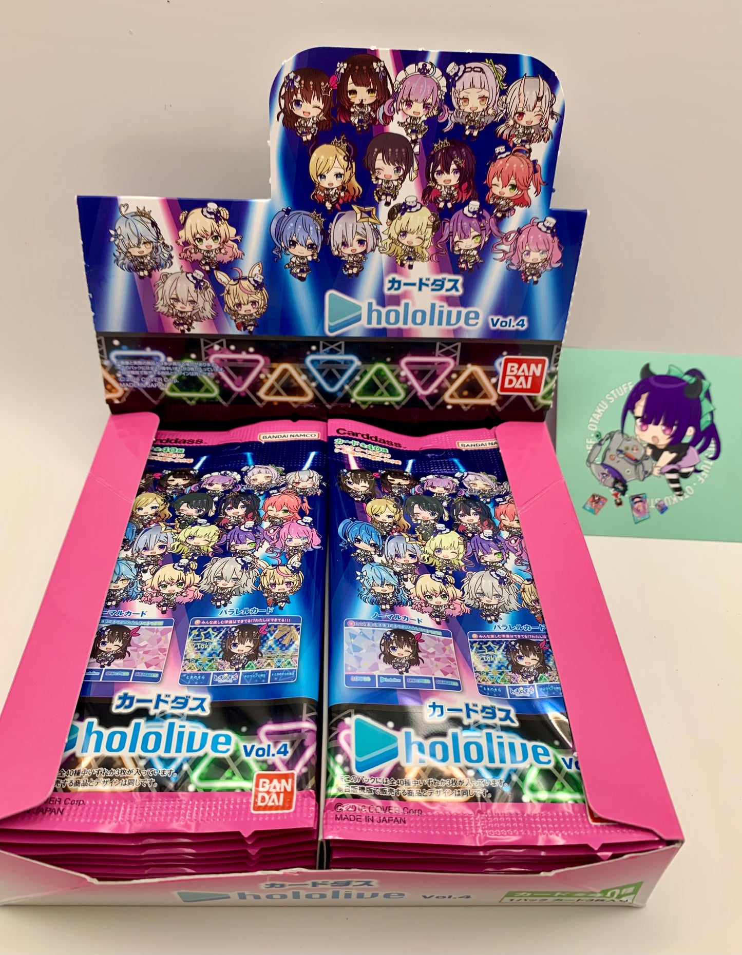 BANDAI Carddass - Hololive Vol. 4 - 1 Japanese Booster
