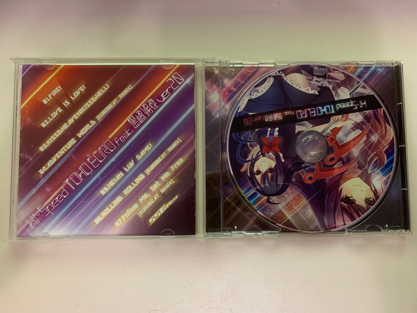 Cd audio Doujin - Touhou Project - Hi-SPEED toho euro feat Kurosaki Sakuya ver.2.0 - 556mm