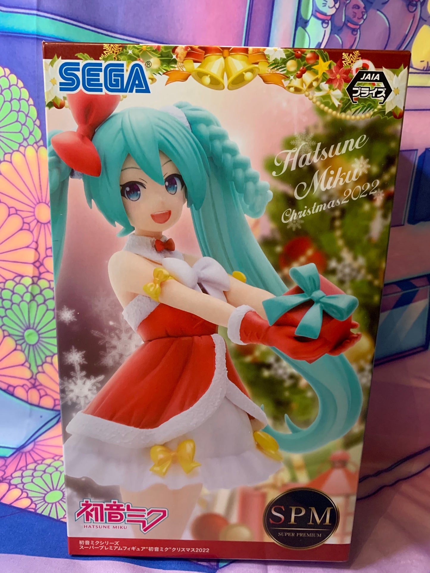 Hatsune Miku - SPM Figure - Christmas 2022 - SEGA - Neuve (boite légérement abimée)