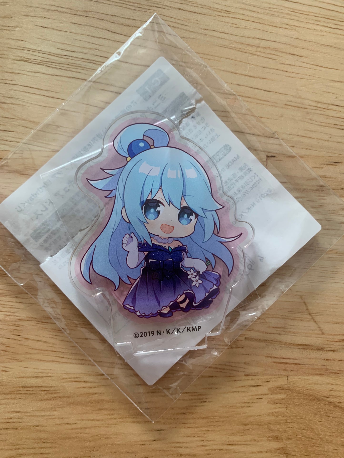 Support Acrylique - Konosuba - Aqua : Kujibikido Birthday Lottery Prix C-1