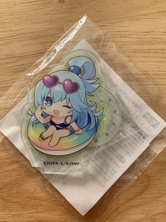 Acrylic Stand - Konosuba - Aqua: Kujibikido Birthday Lottery Prize C-2