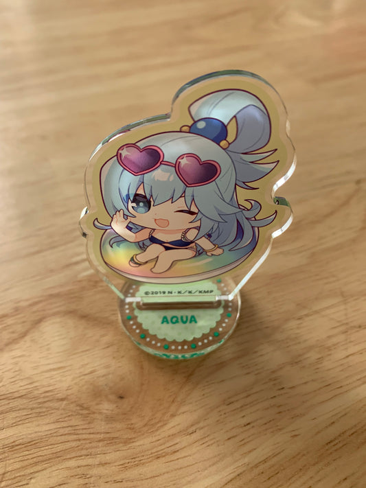 Acrylic Stand - Konosuba - Aqua: Kujibikido Birthday Lottery Prize C-2