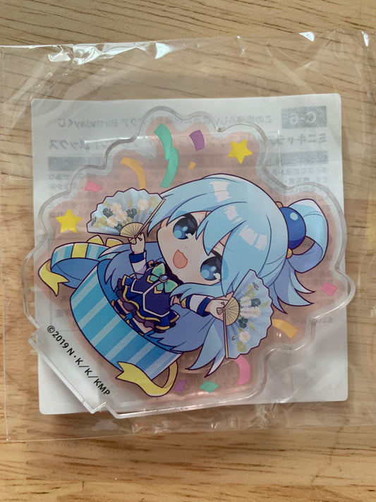 Acrylic Stand - Konosuba - Aqua: Kujibikido Birthday Lottery Prize C-6
