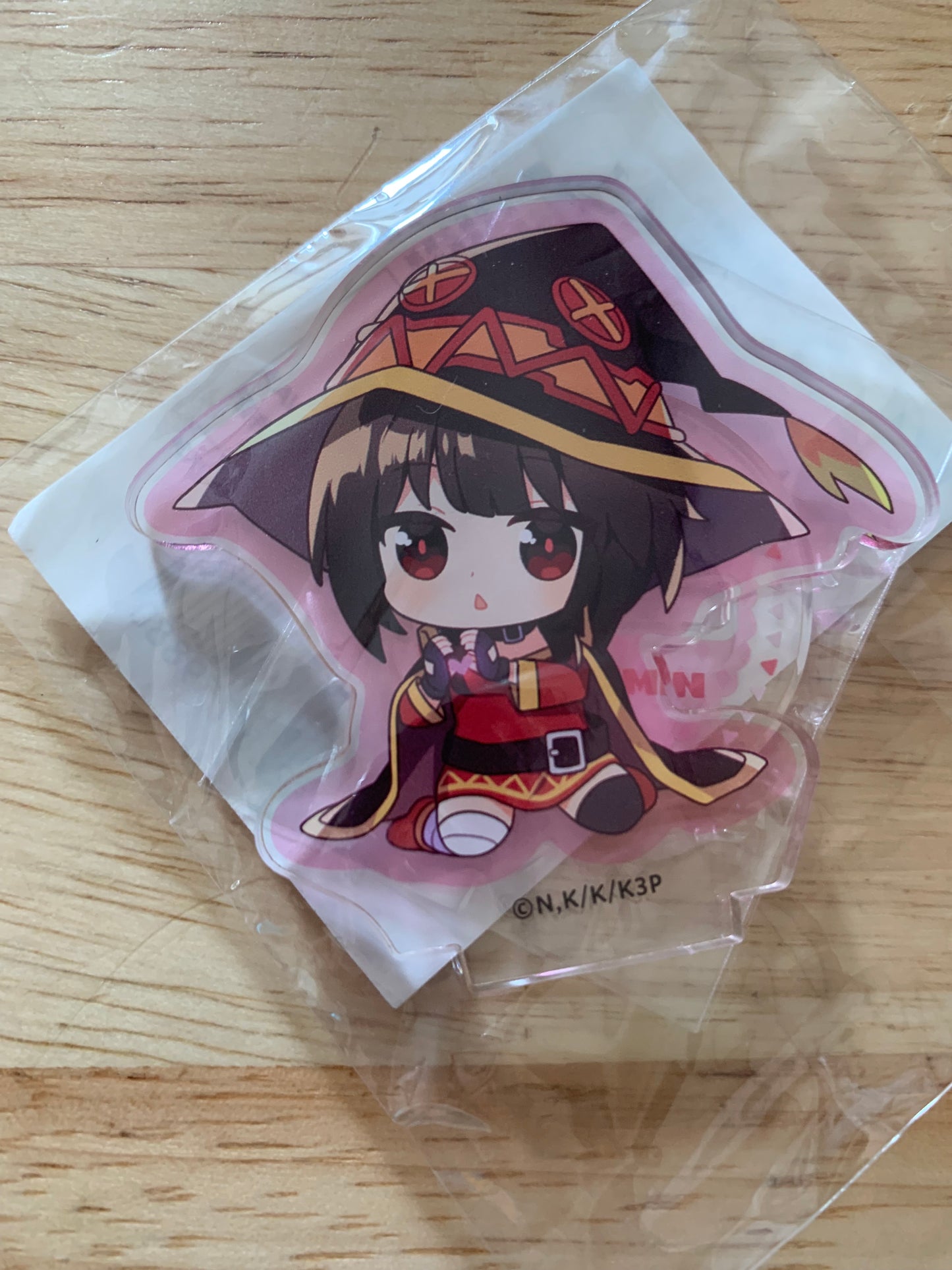 Support Acrylique - Konosuba - Megumin - Kujibikido Birthday Lottery C-3 Prize