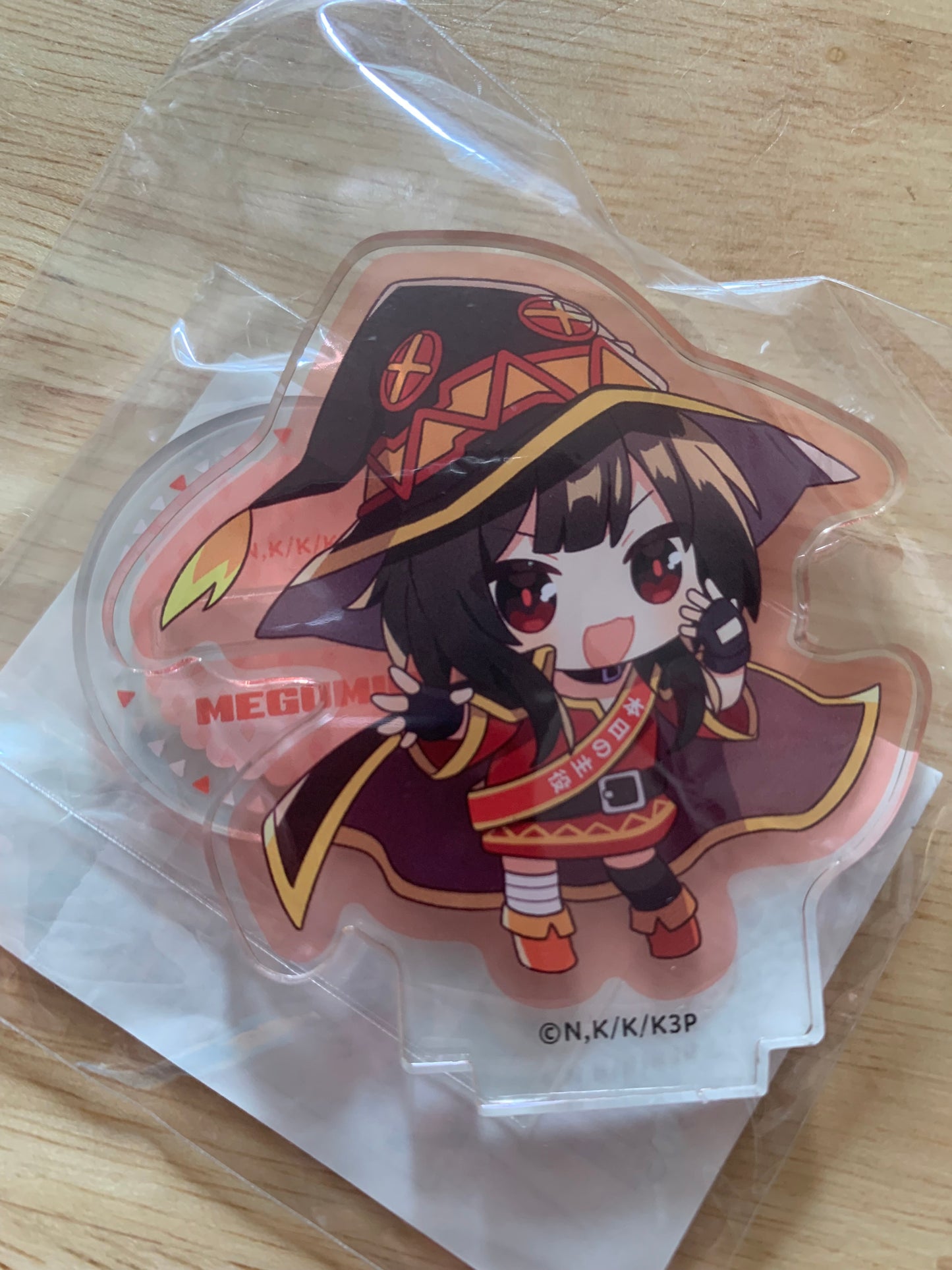 Support Acrylique - Konosuba - Megumin - Kujibikido Birthday Lottery C-5 Prize