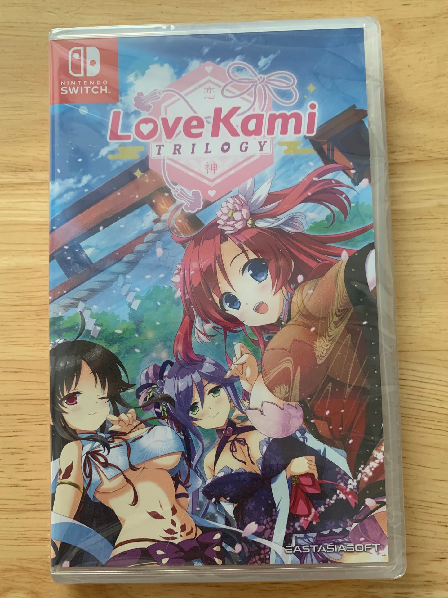 Nintendo switch game - LoveKami Trilogy Love Kami - Visual Novel (English language) - Play-asia exclusive - New