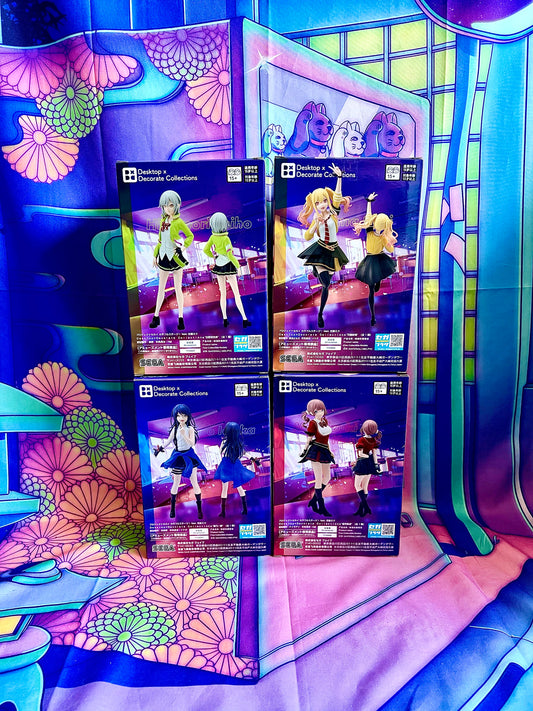 Figure - Leo/Need - Project Sekai Colorful Stage ft. Hatsune Miku - Desktop×Decorate - 16cm - Sega - Set of 4