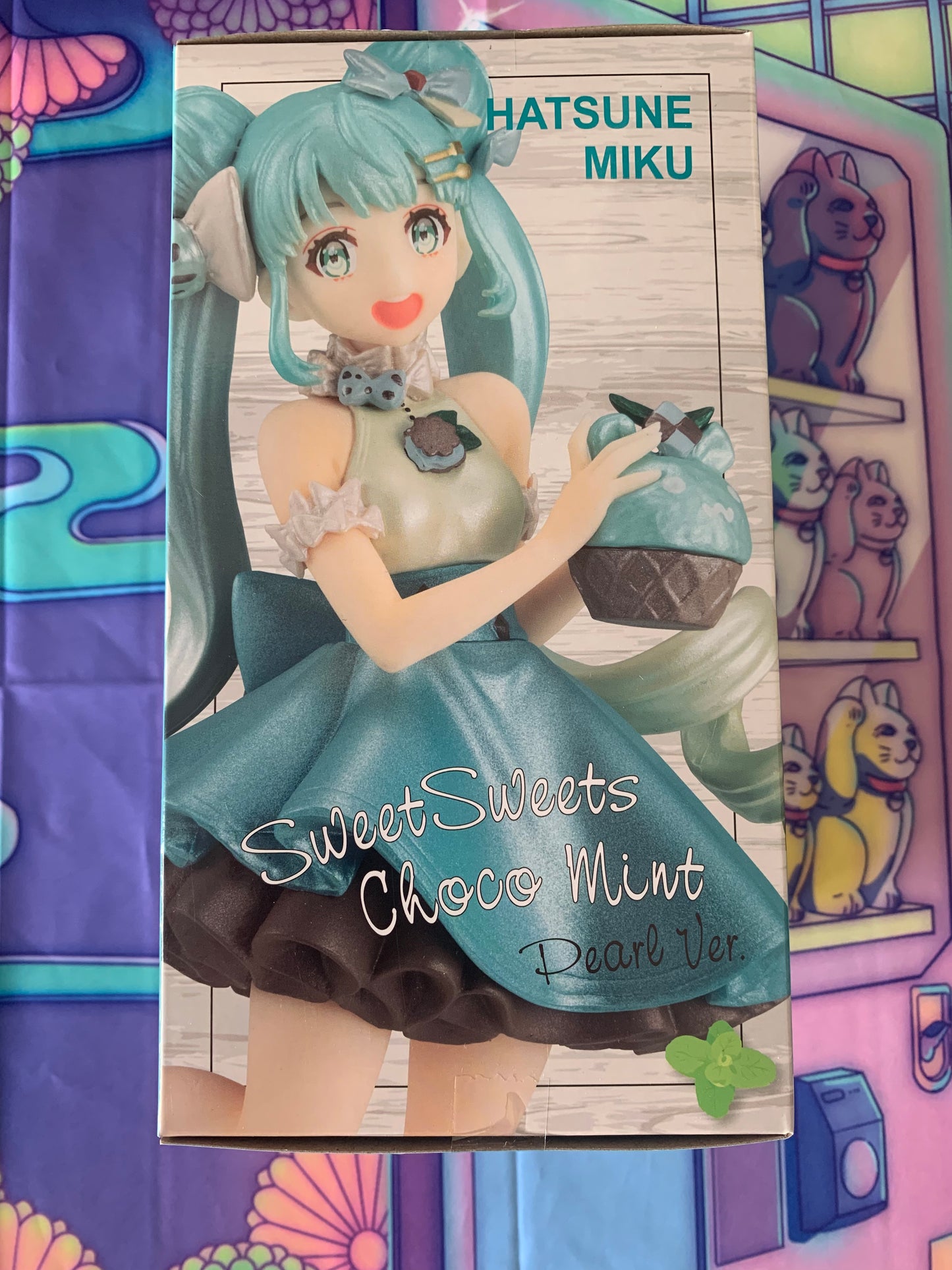 Figurine Hatsune Miku - Piapro Characters - Sweet Sweets Choco Mint Pearl ver. (FuRyu)