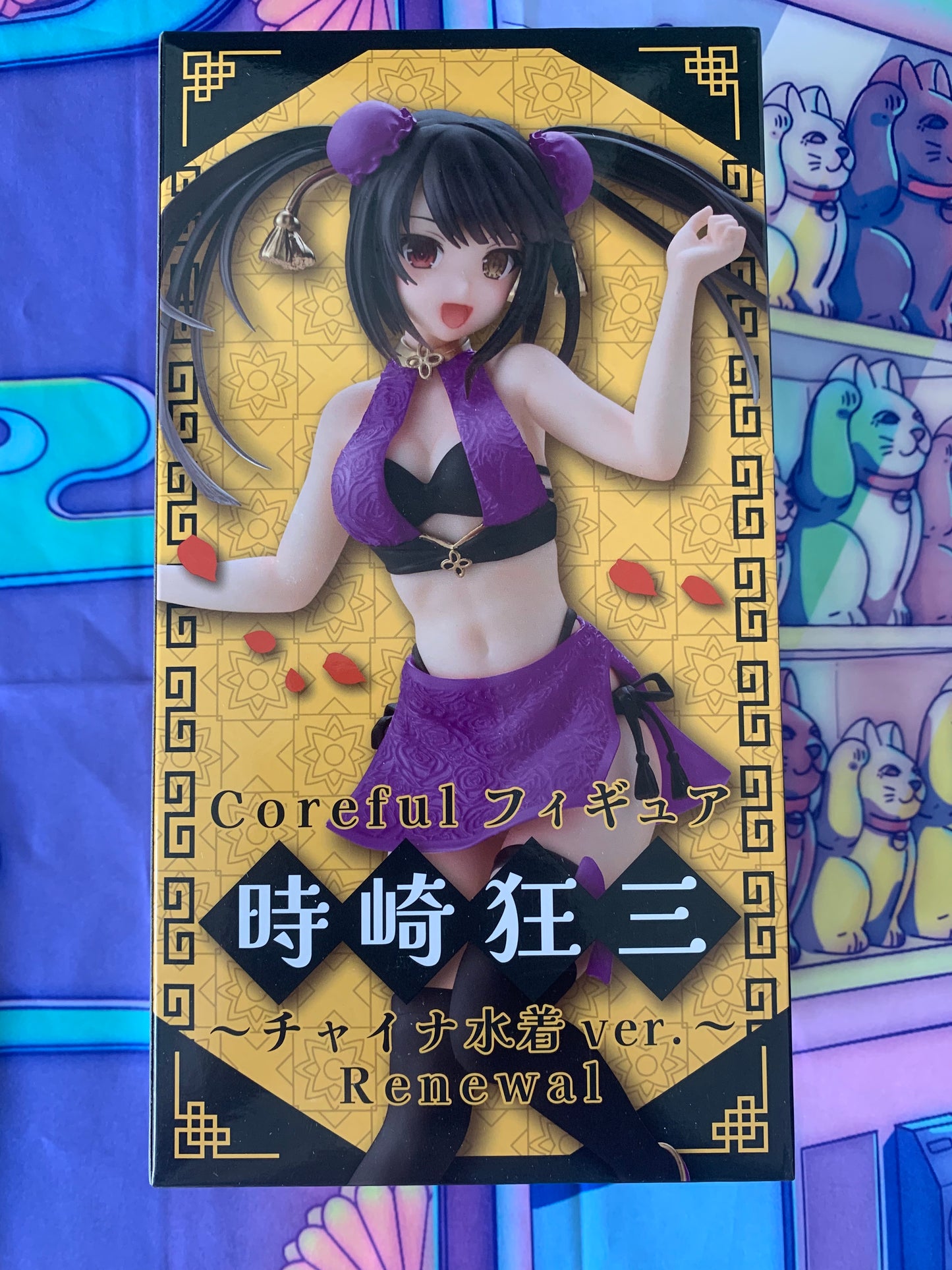 Figurine Date a Bullet / Date a Live - Tokisaki Kurumi - Renewal China Swimsuit Ver. - Taito