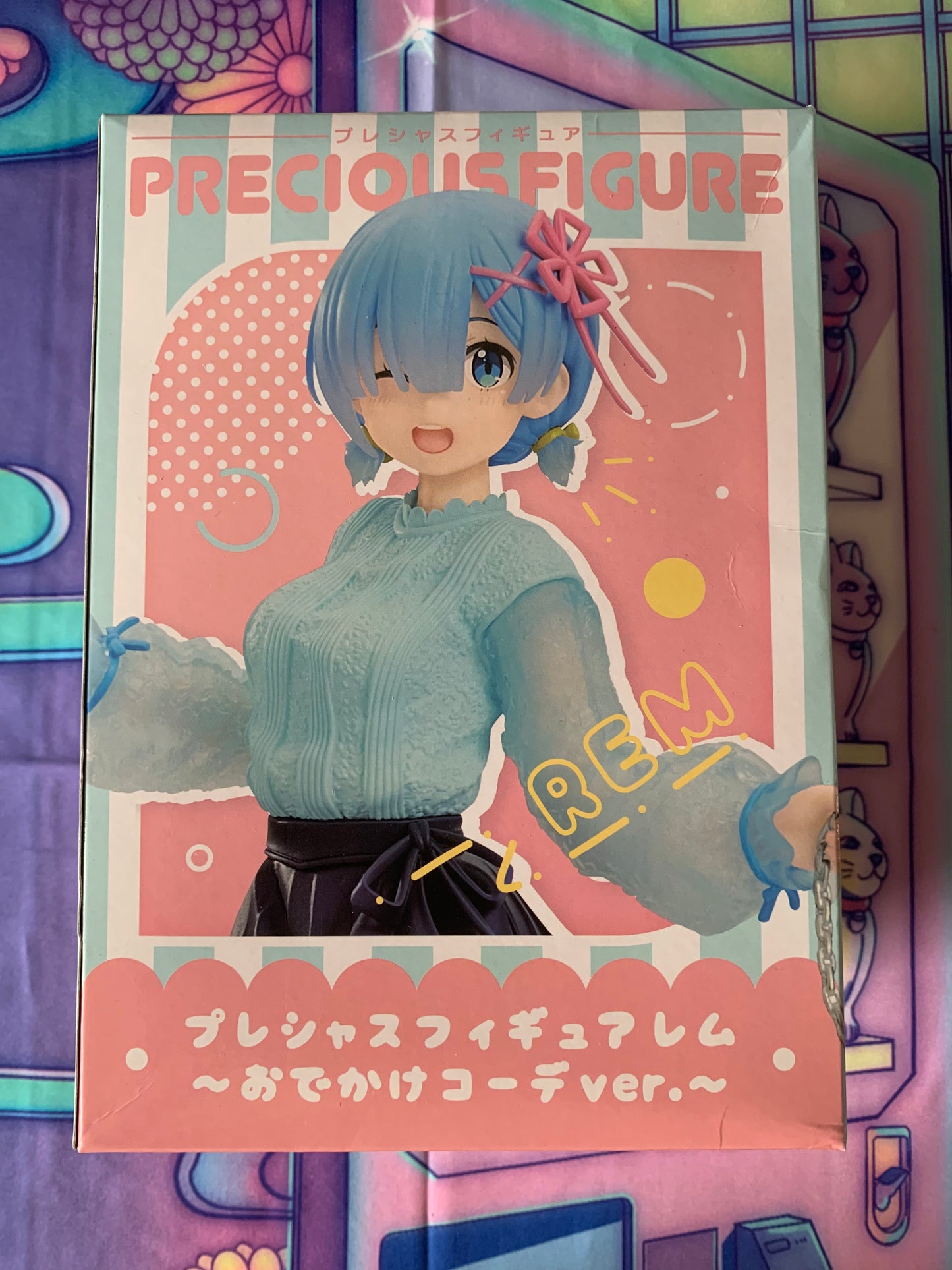 Figurine Re Zero - Rem - Precious Figure - Outing Coordination ver.