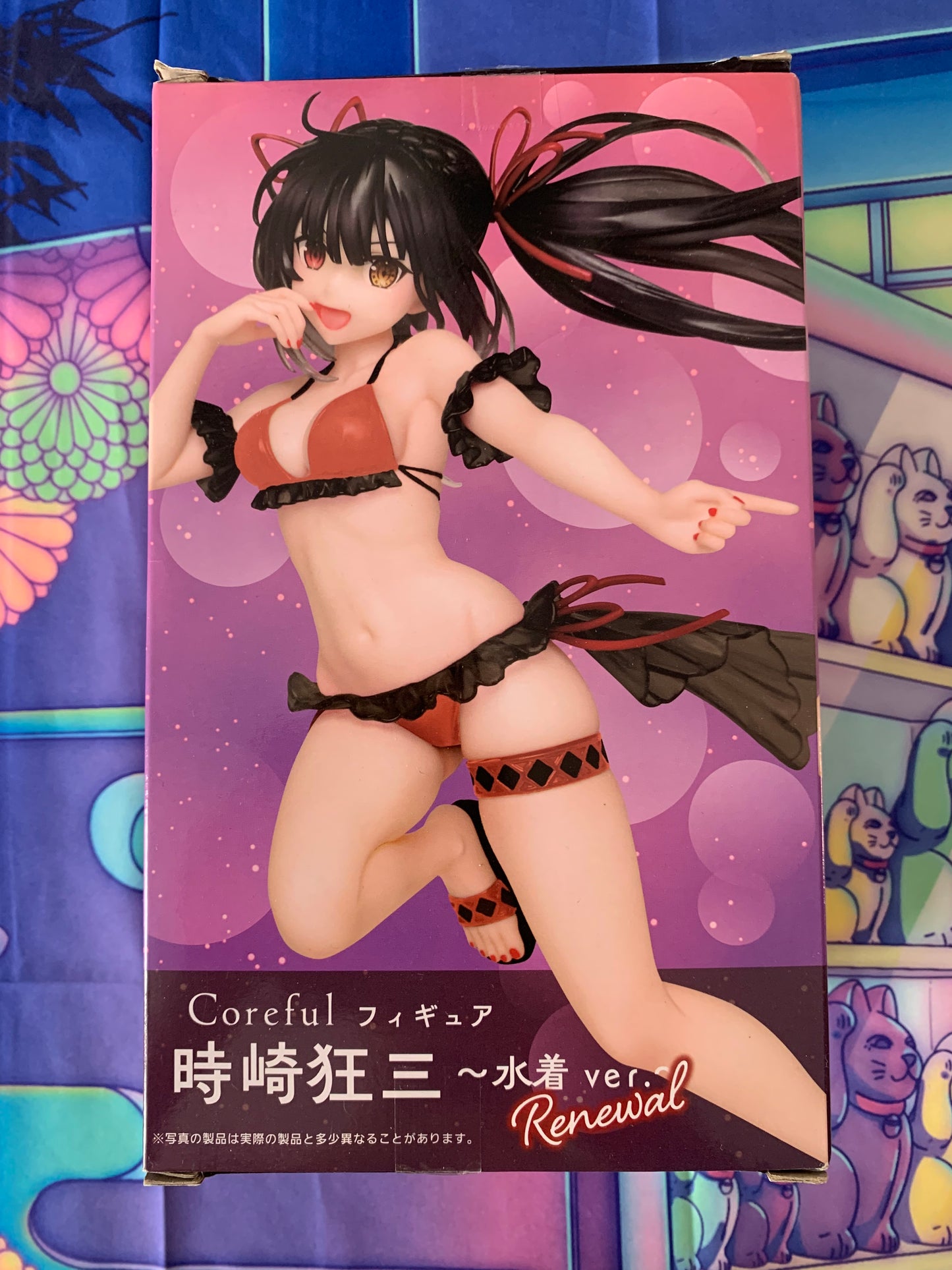 Figurine Date a Bullet / Date a Live - Kurumi Tokisaki - Coreful Swimsuit Ver. Renewal - Occasion