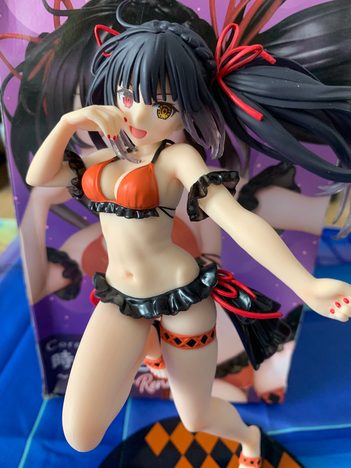 Figurine Date a Bullet / Date a Live - Kurumi Tokisaki - Coreful Swimsuit Ver. Renewal - Occasion