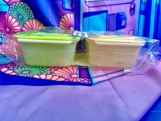 Set of 2 Plastic Boxes - Bento Lunchbox Sanrio Characters - Atari Kuji 23