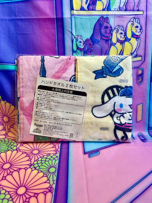 Lot 2 Hand Towel - Cinnamoroll - Sanrio - Atari Kuji 17