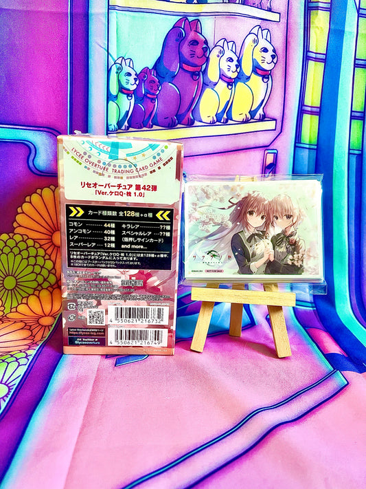 Lycee Overture - KeroQ / Makura 1.0 Booster Pack Display + Promo Pack - New (Japanese Ver.)