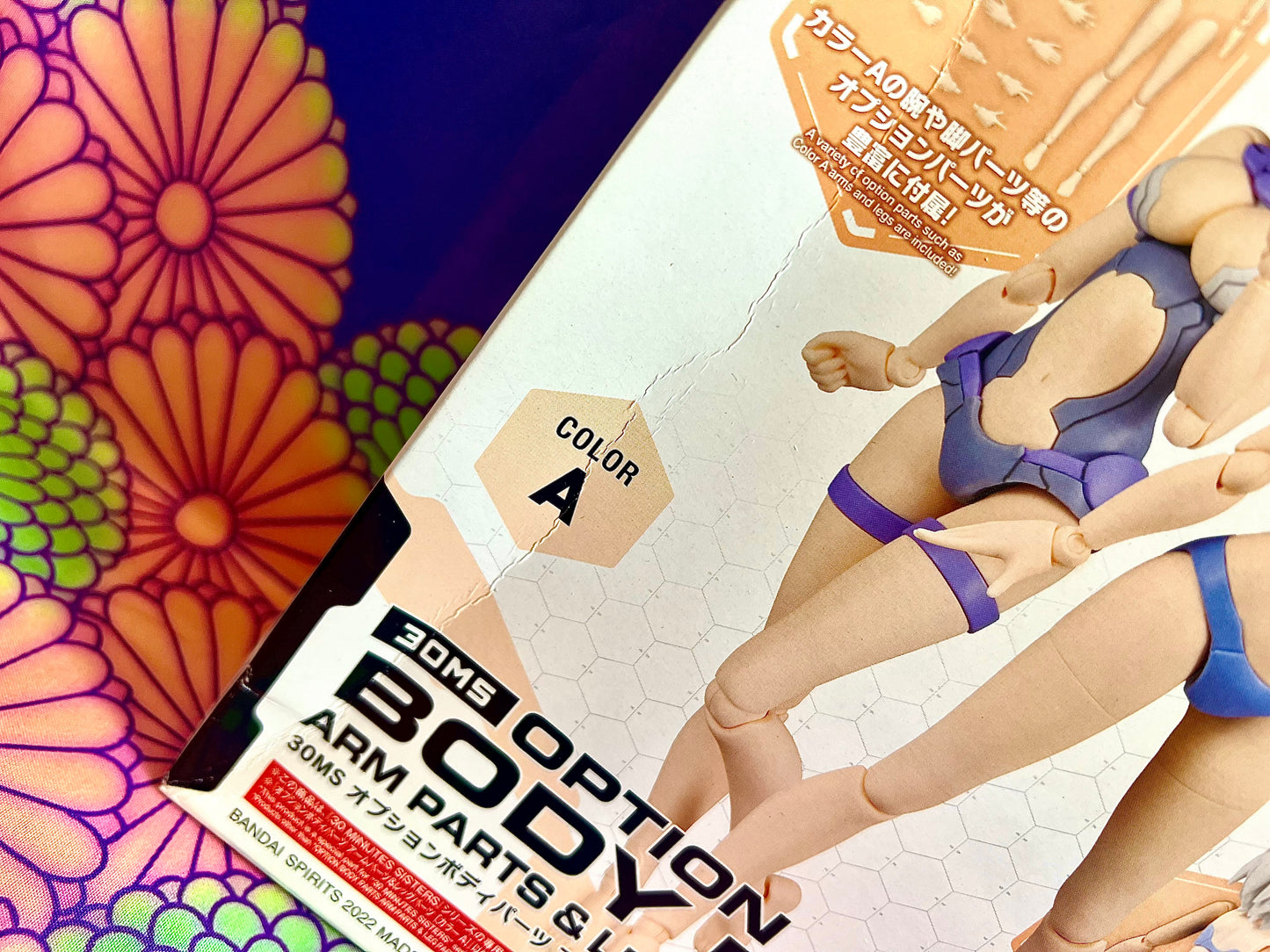 Model Kit - 30 Minutes Sisters 30MS - 0B-07 Body Parts (Arm Parts & Leg Parts color A) - Bandai Namco - Non assemblé