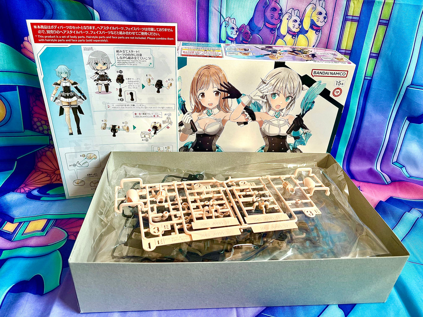 Model Kit - 30 Minutes Sisters 30MS - Body Parts Alpha Sisters Phantasm 1 (Color A) - Bandai Namco - Non assemblé