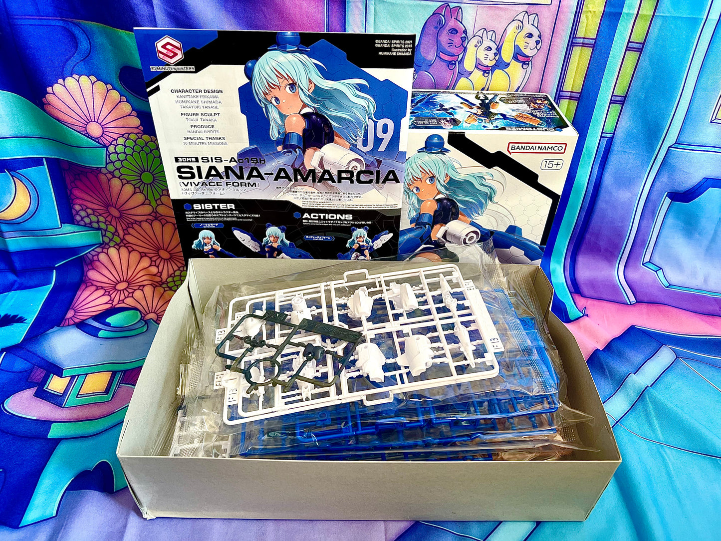 Model Kit - 30 Minutes Sisters 30MS - Sis-Ac19b Siana Amarcia (Vivace form) - Bandai Namco - Non assemblé (Boite abimée)