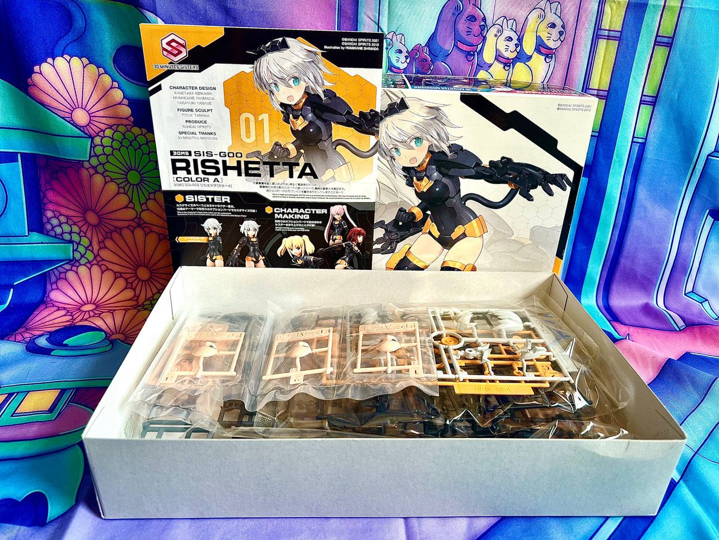 Model Kit - 30 Minutes Sisters 30MS - Sis-G00 Rishetta (Color A) - Bandai Namco - Non assemblé