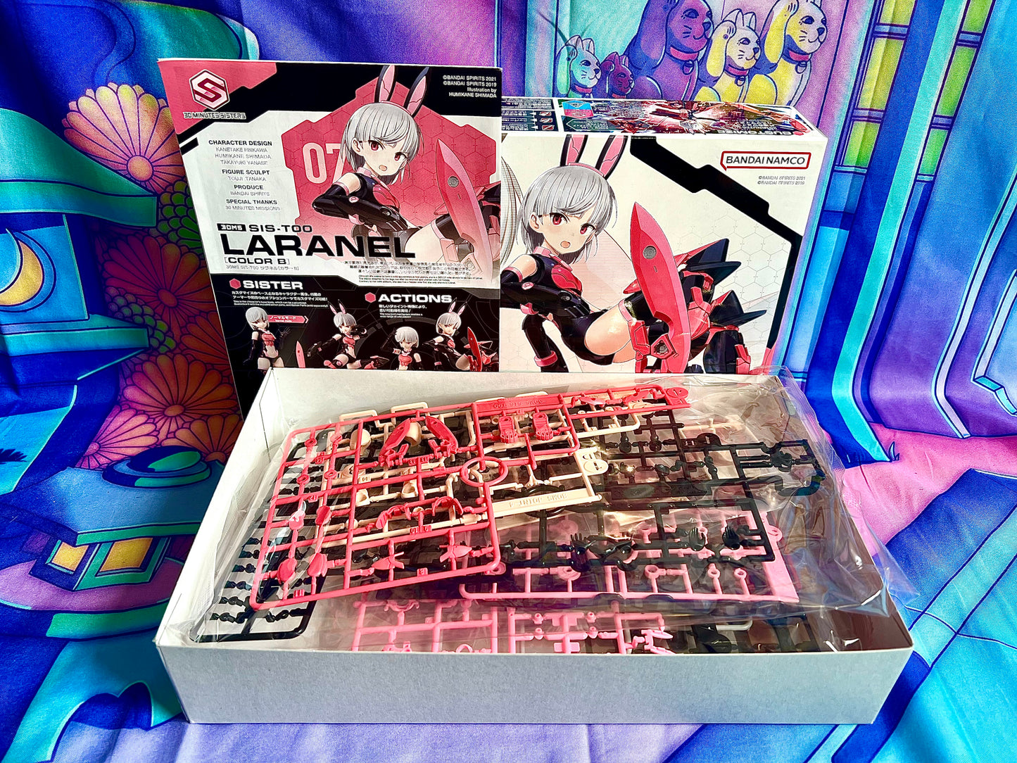 Model Kit - 30 Minutes Sisters 30MS - Sis-t00 Laranel (Color B) - Bandai Namco - Non assemblé