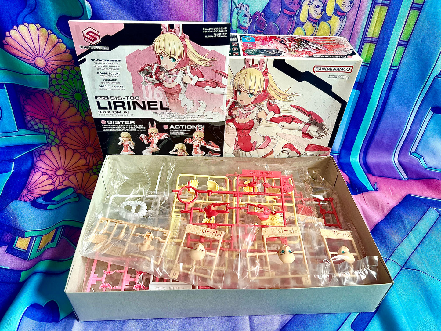 Model Kit - 30 Minutes Sisters 30MS - Sis-t00 Lirinel (Color A) - Bandai Namco - Non assemblé (Boite abimée)
