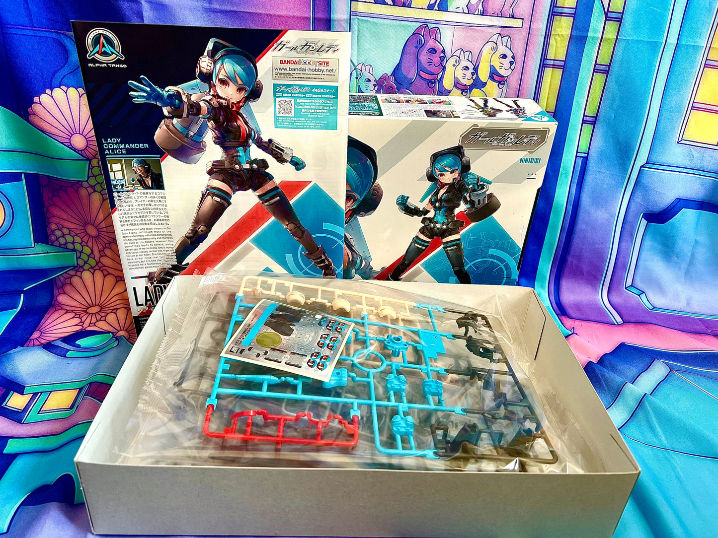Model Kit - Bandai Gunpla - Alpha Tango - Lady Commander Alice - Occasion Non assemblée