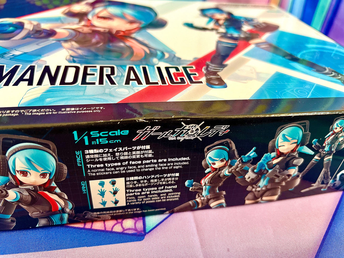 Model Kit - Bandai Gunpla - Alpha Tango - Lady Commander Alice - Occasion Non assemblée
